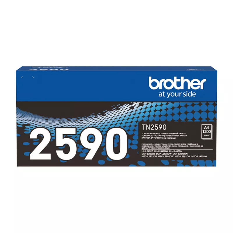 Brother TN2590 - Schwarz - original - Box - Tonerpatrone - fr Brother MFC-L2922DW