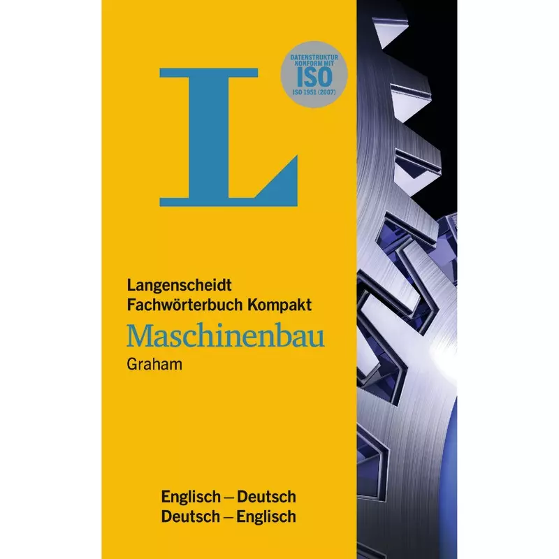 Langenscheidt Fachwörterbuch Kompakt Maschinenbau Englisch