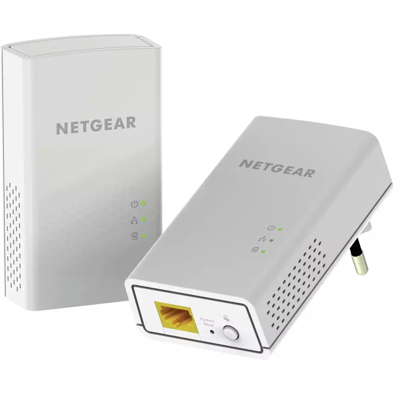 Netgear Powerline PLW1000 10/100/1000 Mbit & WLAN (802.11b/g/n/ac - 2.4 & 5 GHz) - Set