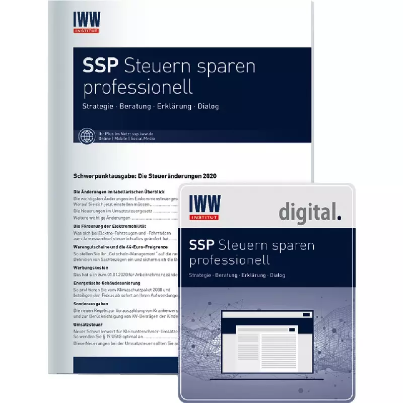 SSP - Steuern sparen professionell - Abonnement
