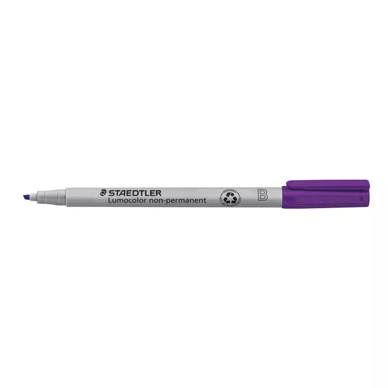 Folienstift Lumocolor® non-permanent, ca. 1.0 mm oder 2.5 mm, violett STAEDTLER 312-6