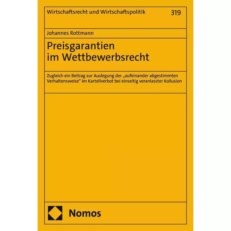 Preisgarantien im Wettbewerbsrecht