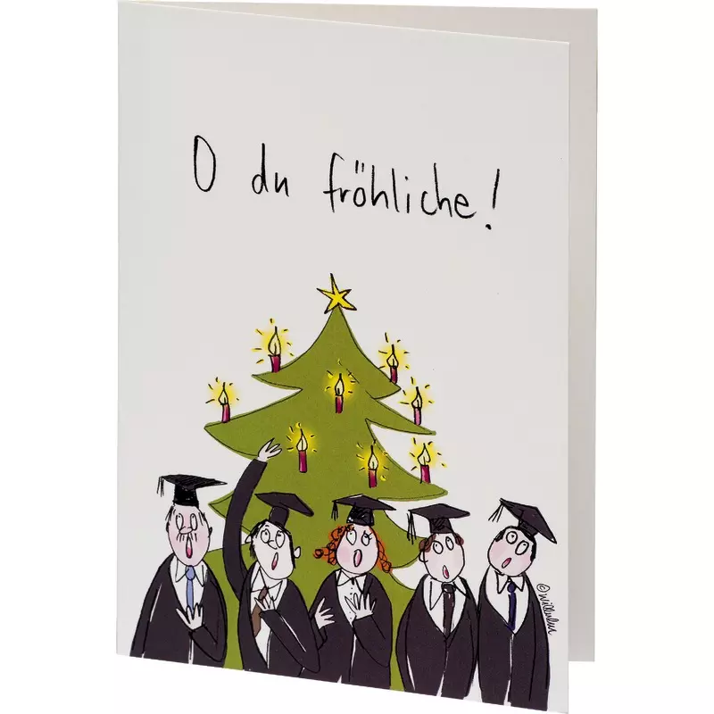 SoldanPlus Weihnachtskarte Oh du fröhliche, inkl. Kuvert