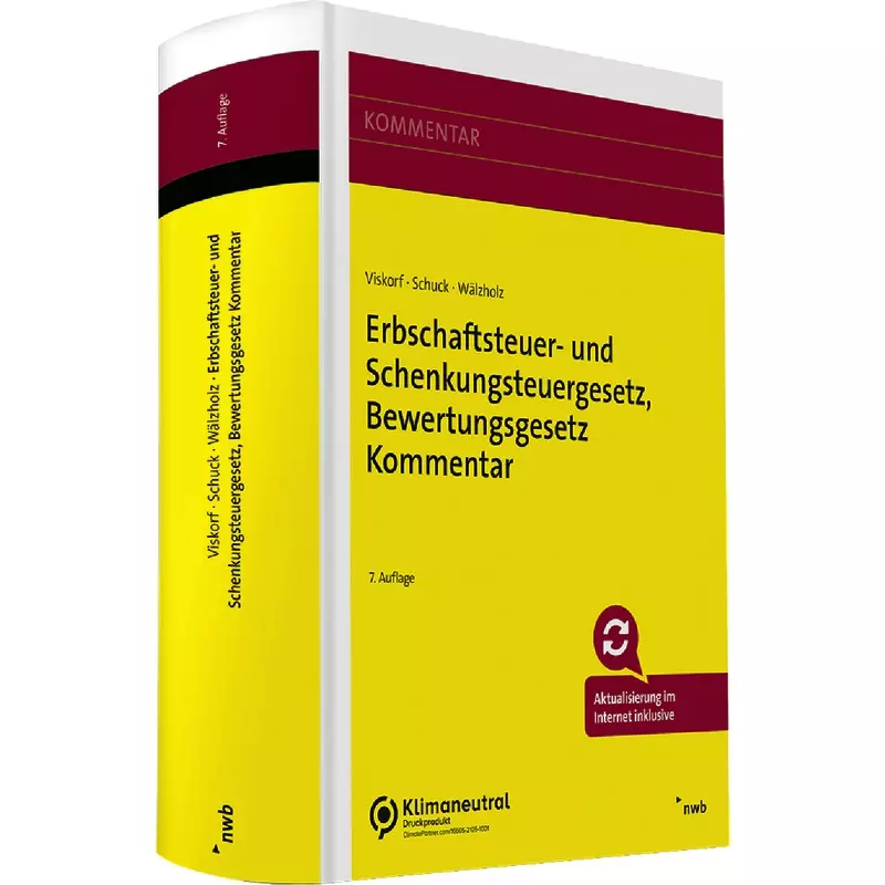 Erbschaftsteuer- und Schenkungsteuergesetz, Bewertungsgesetz (Auszug)