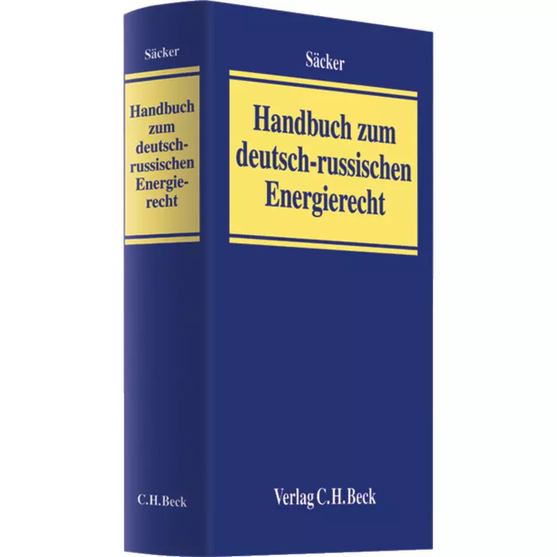 Handbuch zum deutsch-russischen Energierecht