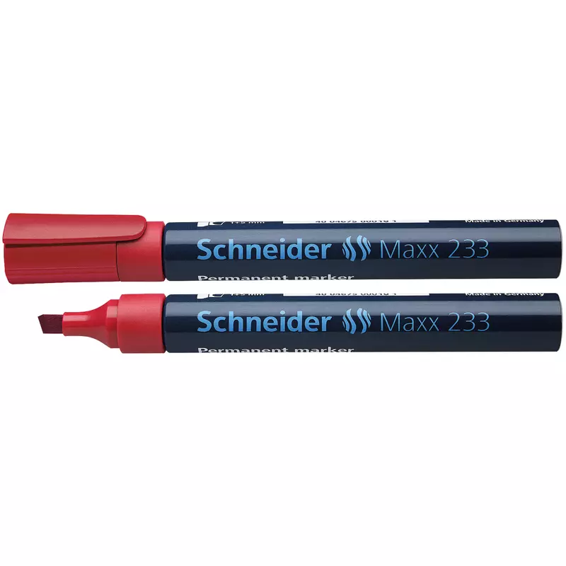 Schneider Permanentmarker 233 1-5mm Keilspitze rot