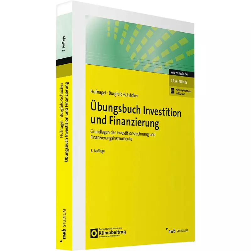 Übungsbuch Investition und Finanzierung