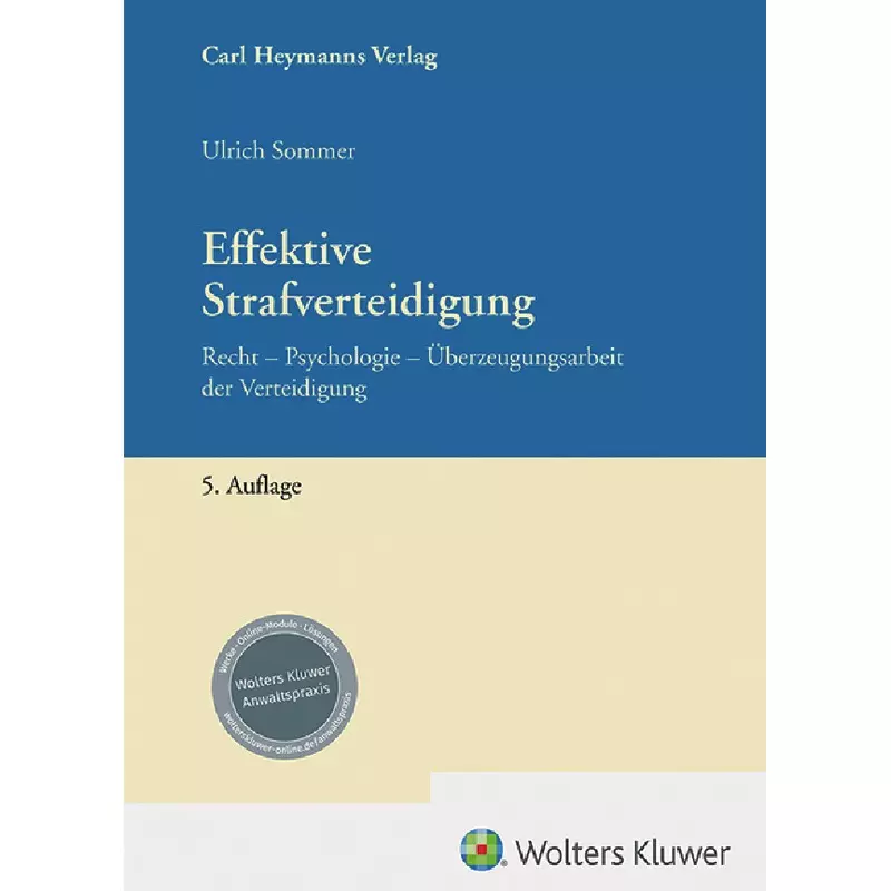 Effektive Strafverteidigung