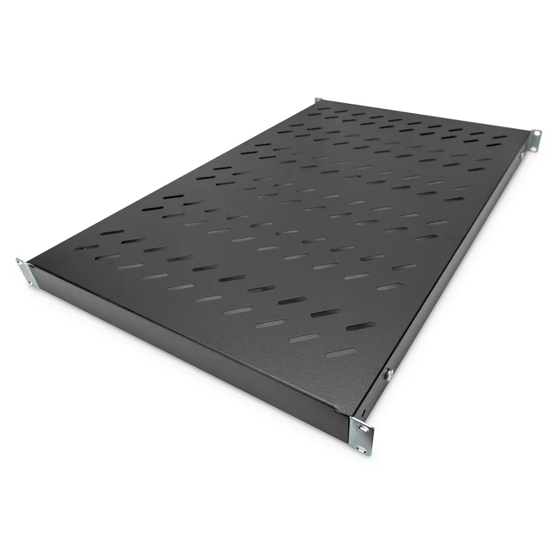 DIGITUS Fachboden 1HE 44x482x700-1180mm bis 50kg schwarz var