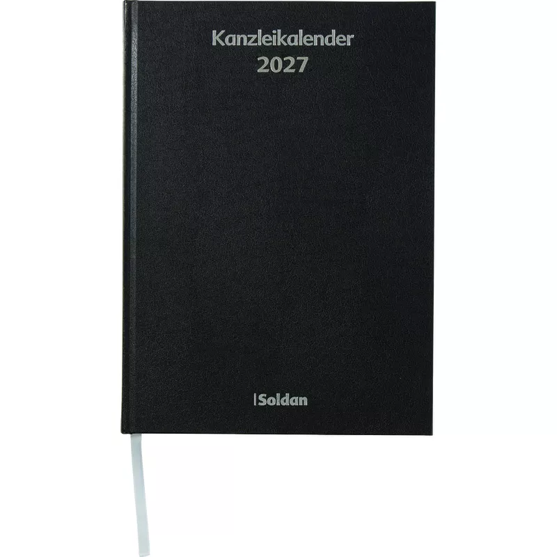 SoldanPlus Kanzleikalender 2027, schwarz