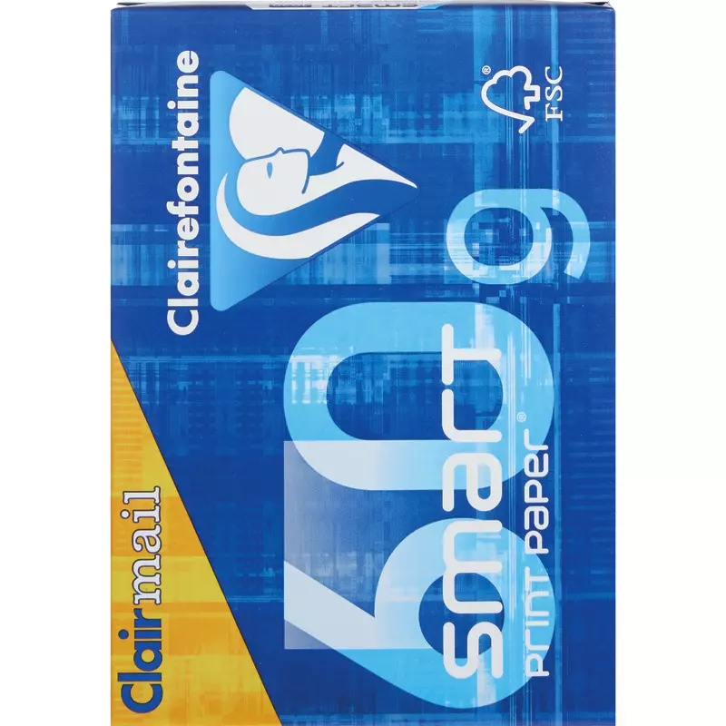 Kopierpapier Clairmail,  DIN A4, 60 g/m², Pack: 500 Blatt
