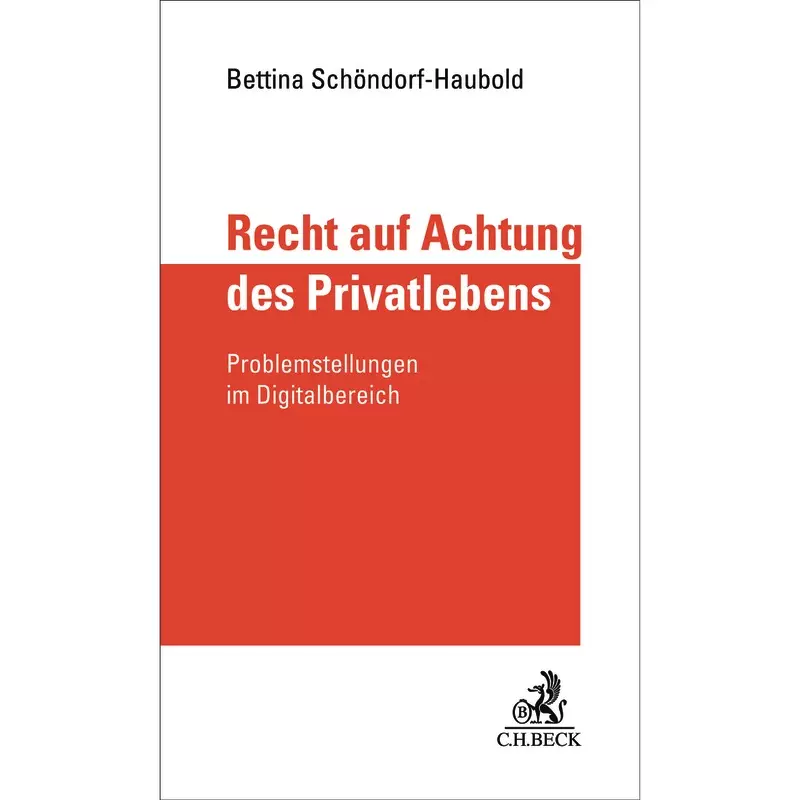 Recht auf Achtung der Privatlebens - Problemstellungen im Digitalbereich
