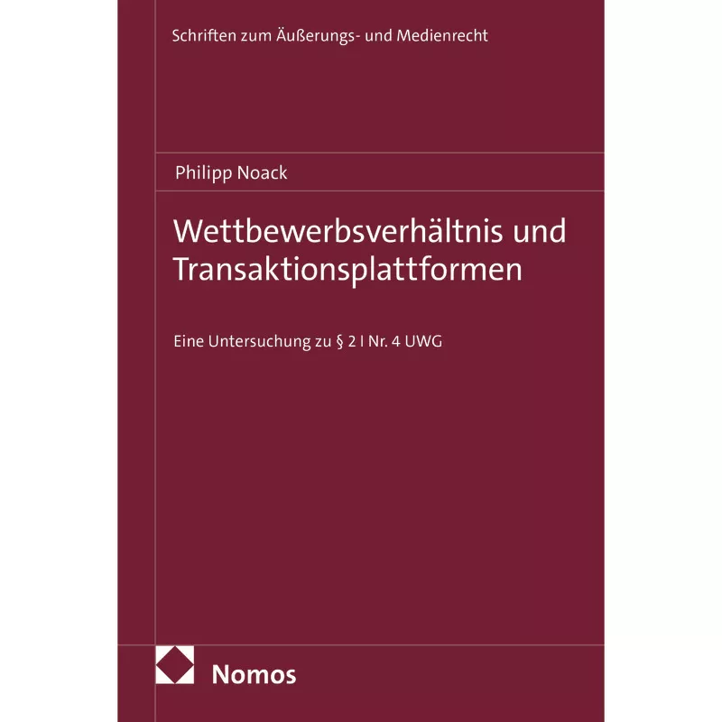 Wettbewerbsverhältnis und Transaktionsplattformen