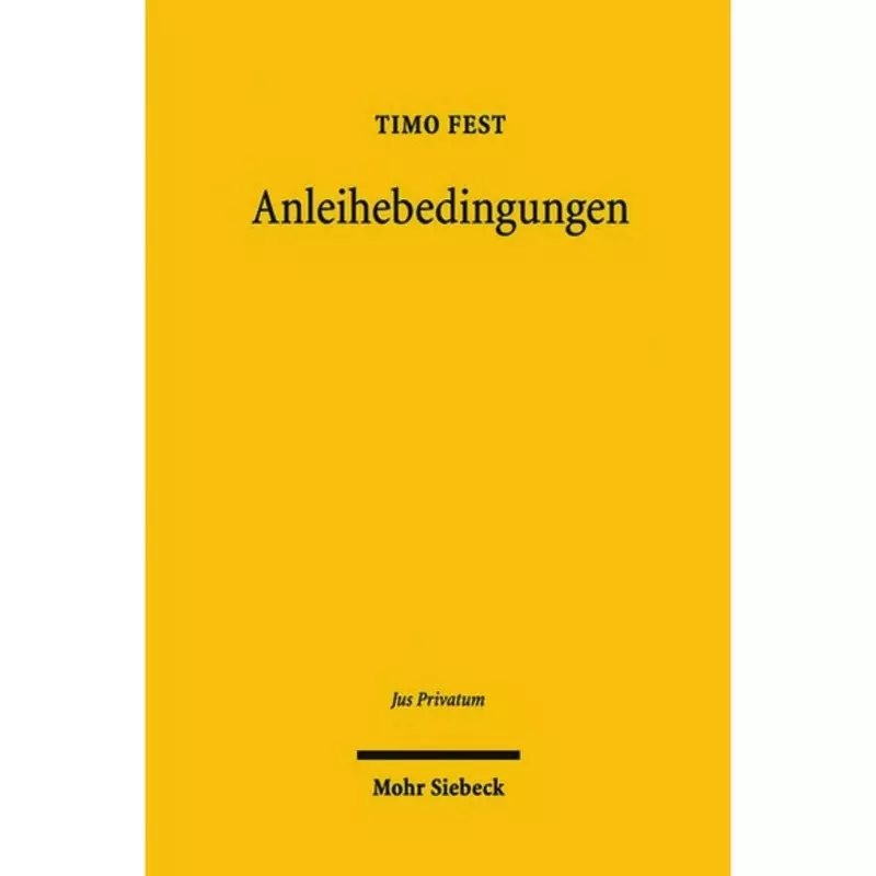 Anleihebedingungen