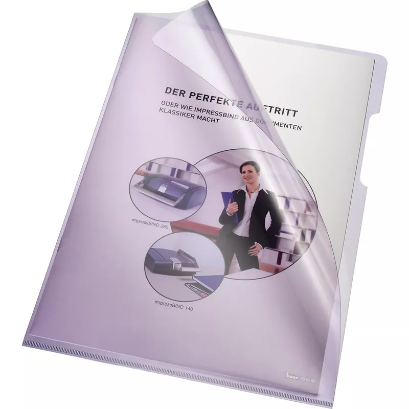 Bene Sichthülle DIN A4 HPVC vi 100 St.