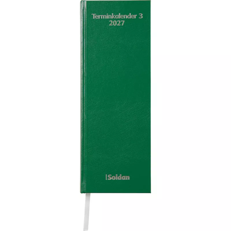 SoldanPlus Terminkalender TK3 / 2027, grün