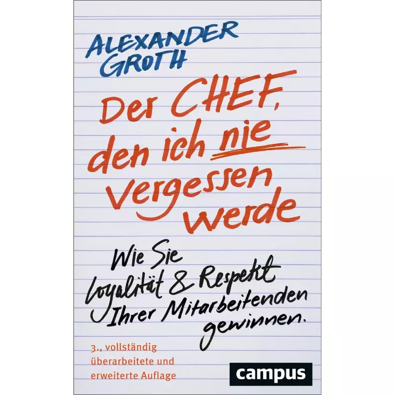 Der Chef, den ich nie vergessen werde