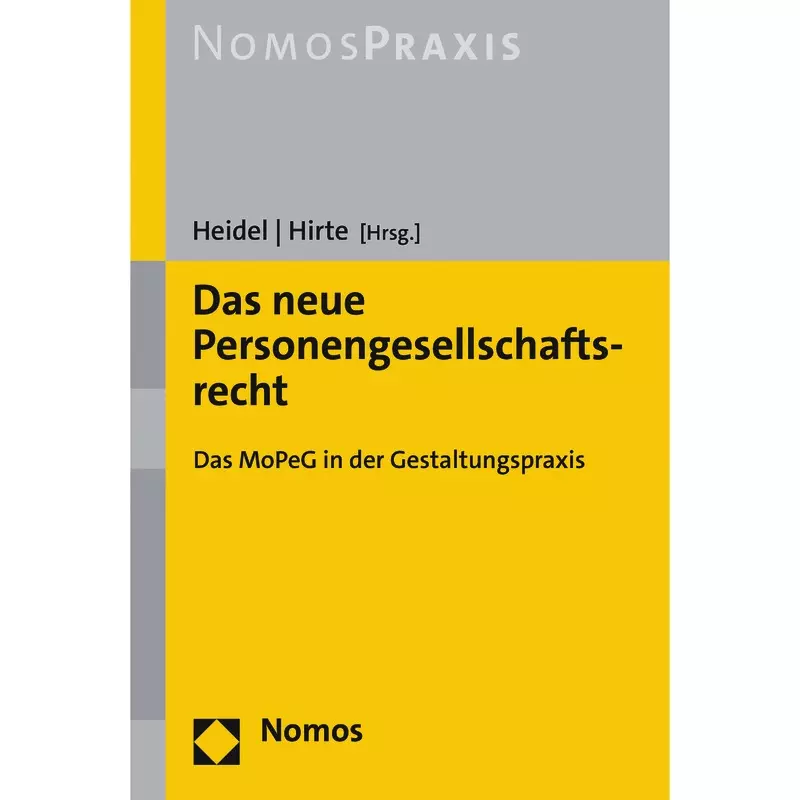 Das neue Personengesellschaftsrecht