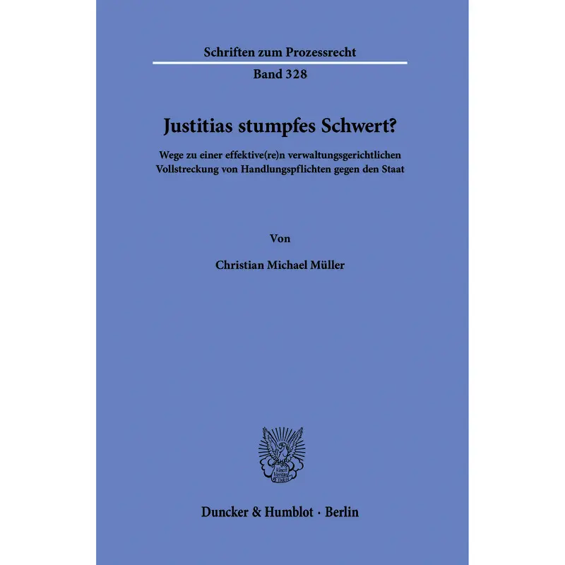 Justitias stumpfes Schwert?