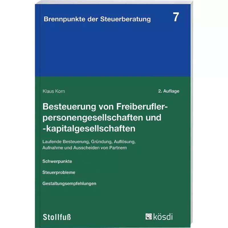 Besteuerung von Freiberuflerpersonengesellschaften und -kapitalgesellschaften