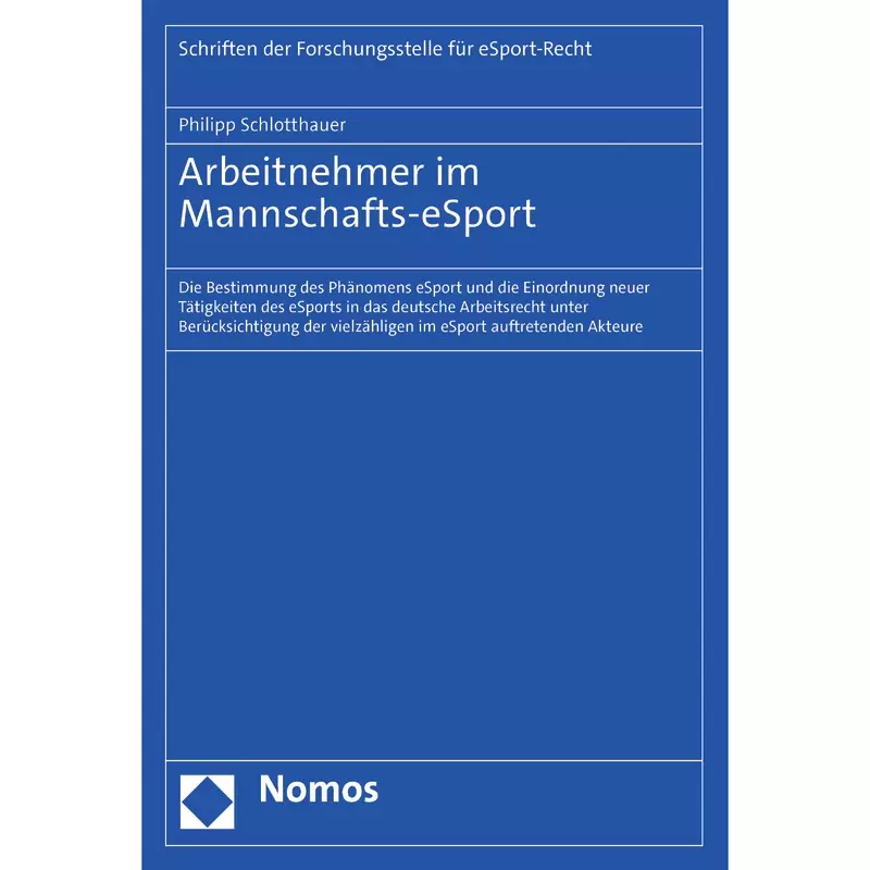 Arbeitnehmer im Mannschafts-eSport