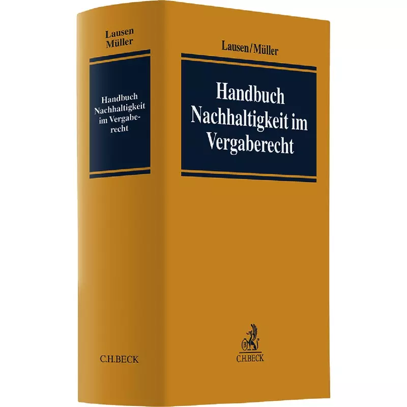 Handbuch Nachhaltigkeit im Vergaberecht