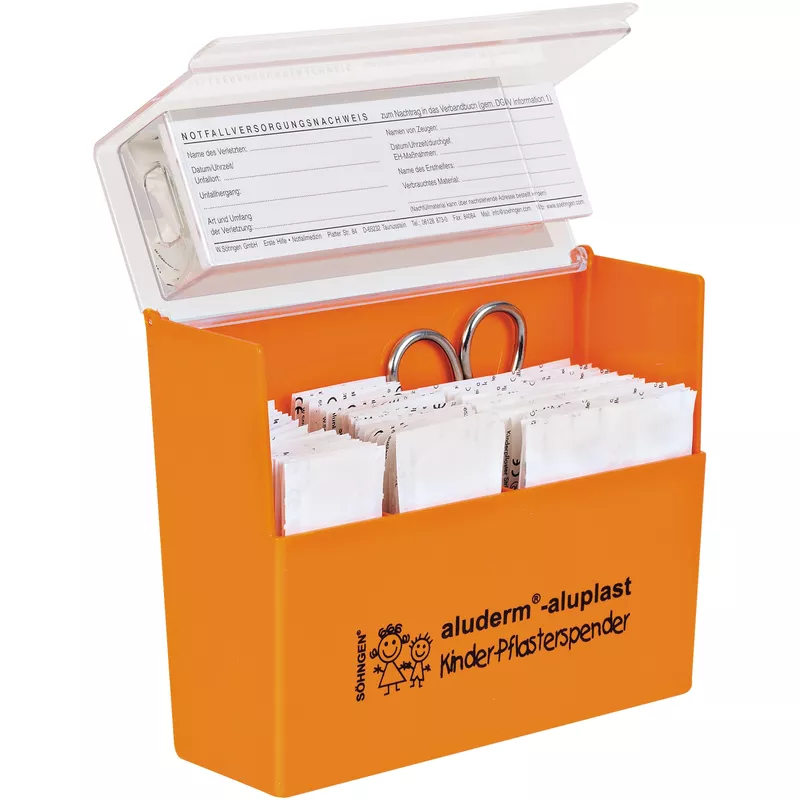 aluderm Pflasterspender Kinder +115Pflaster
