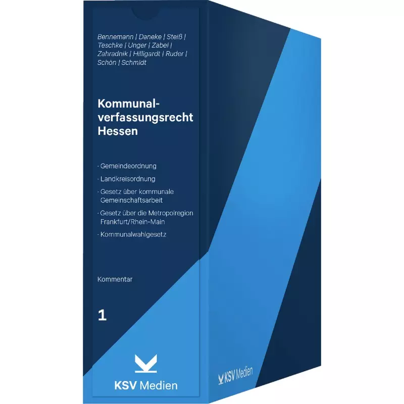 Kommunalverfassungsrecht Hessen - mit Fortsetzungsbezug