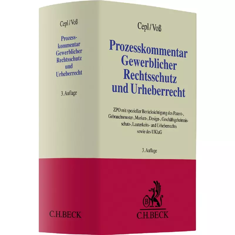 Prozesskommentar zum Gewerblichen Rechtsschutz