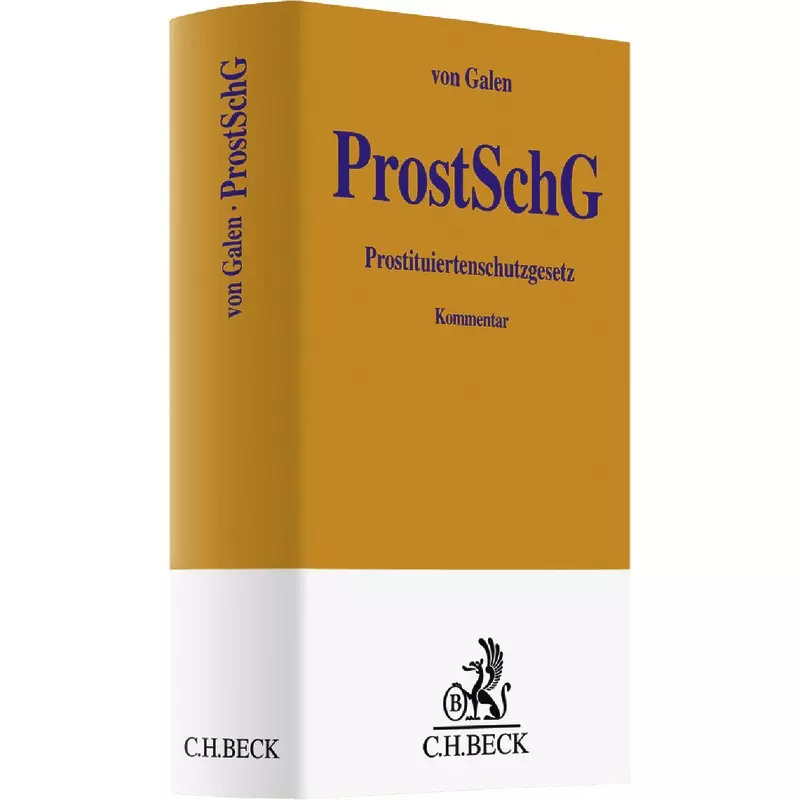 Prostituiertenschutzgesetz: ProstSchG