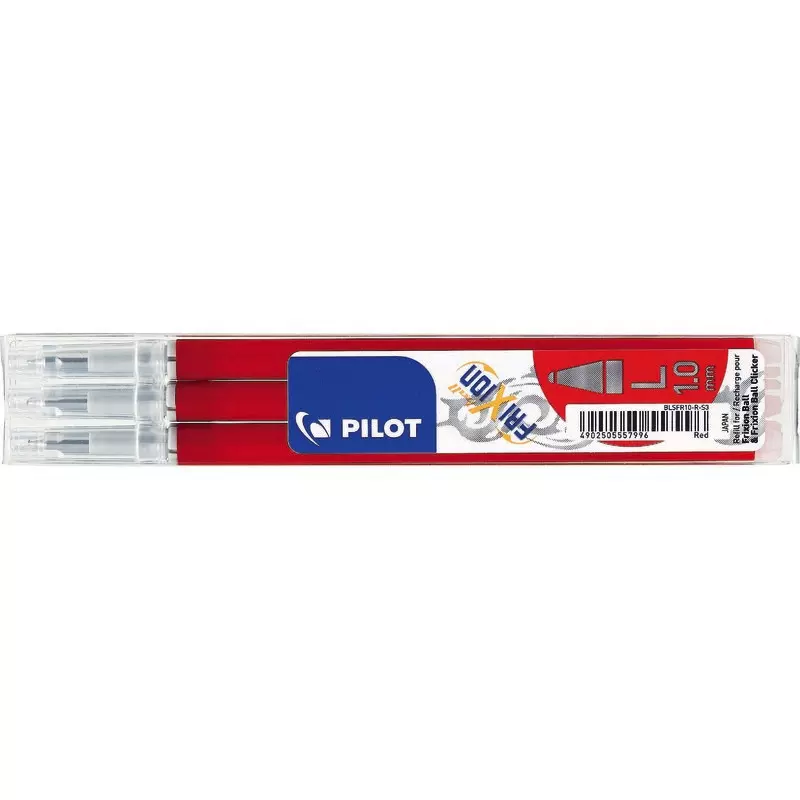PILOT Tintenrollermine FriXion BLS-FR10, 3er Etui