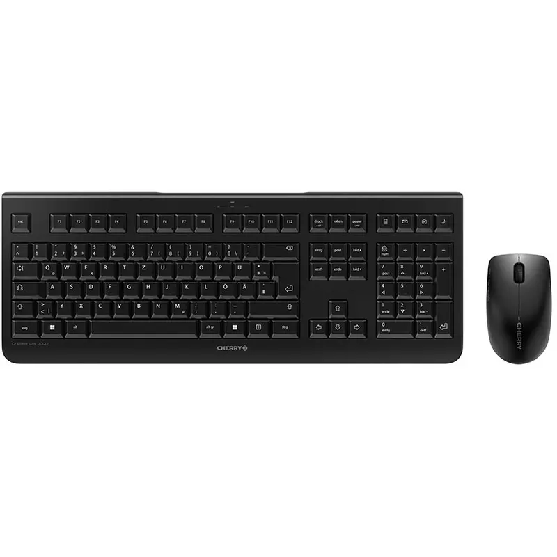 Cherry DW3000 Kombi Wireless Desktop Black QWERTZ DE