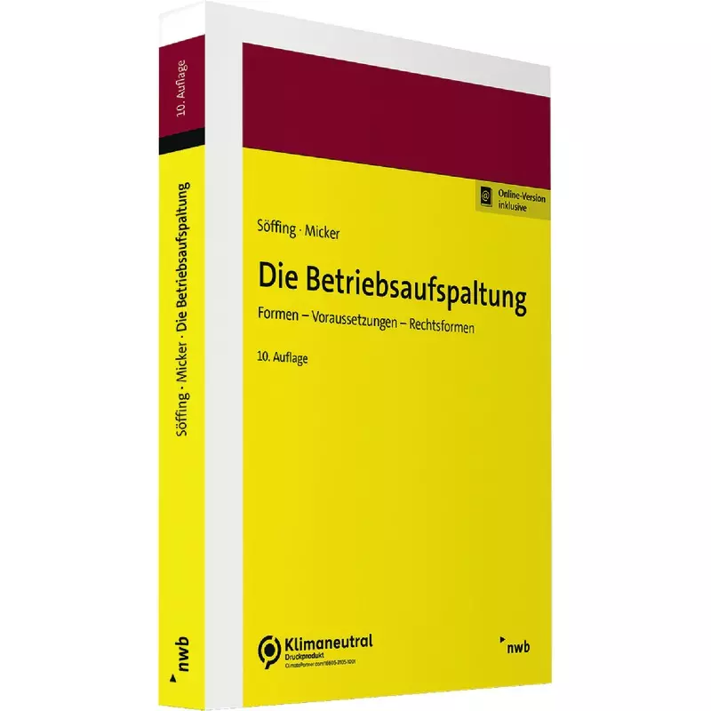 Die Betriebsaufspaltung