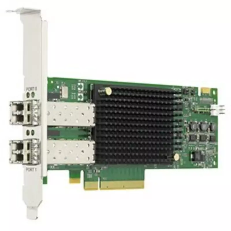 Broadcom LPe32000 Serie Emulex G6 Netzwerkkarte Fiber Channel Adapter Dual-Port SFP+ 28 Gbit LP LPE32002