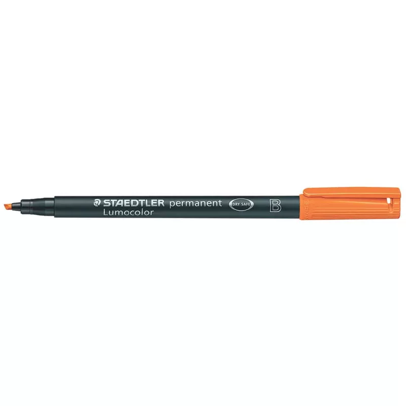 Folienstift Lumocolor® permanent, ca. 1.0 mm oder 2.5 mm, orange STAEDTLER 314-4