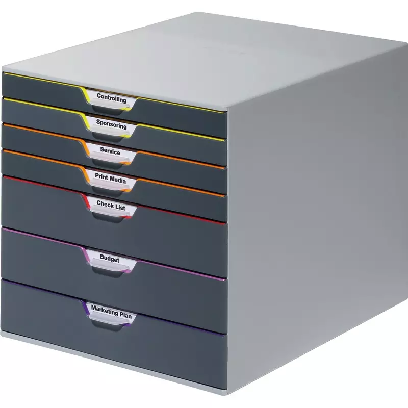 DURABLE Schubladenbox VARICOLOR® 7, 7 Schubladen