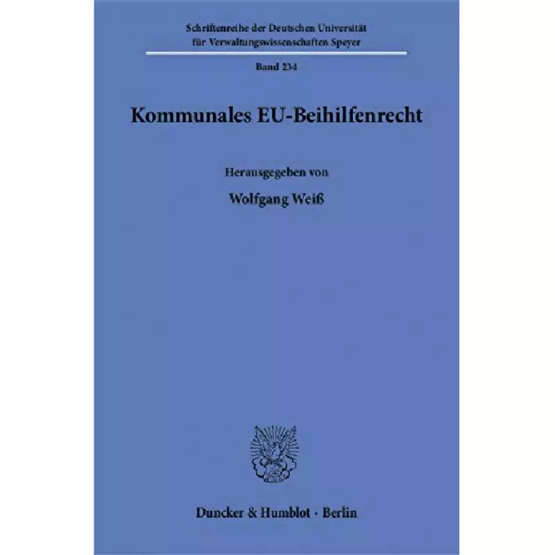 Kommunales EU-Beihilfenrecht