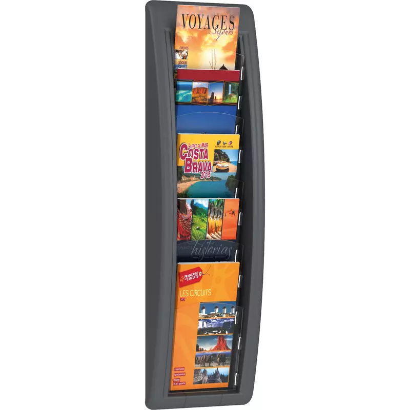 Paperflow Prospekthalter QUICK BLICK 5Fächer an