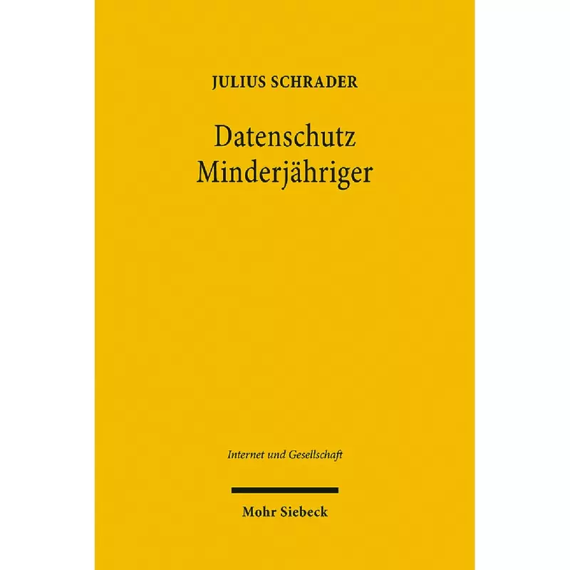 Datenschutz Minderjähriger