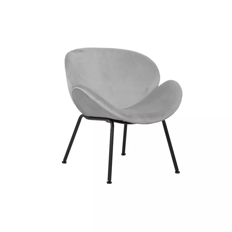 Paperflow Besuchersessel SMILE sw/gr