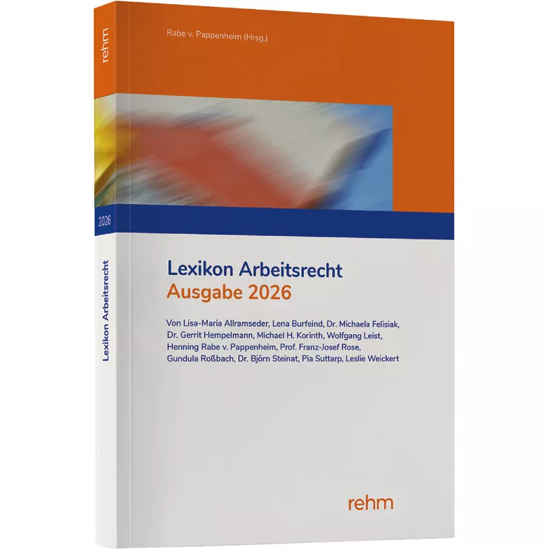 Lexikon Arbeitsrecht 2026
