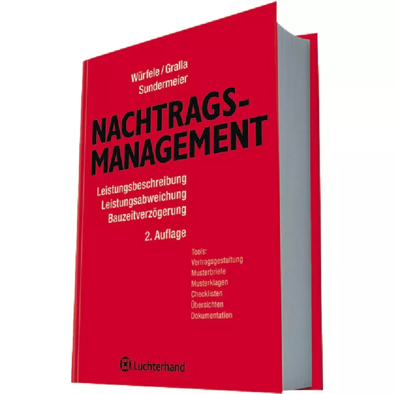 Wolters Kluwer Nachtragsmanagement online