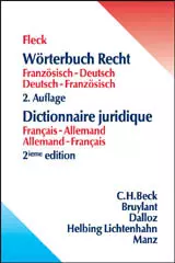 Wörterbuch Recht = Dictionnaire de droit
