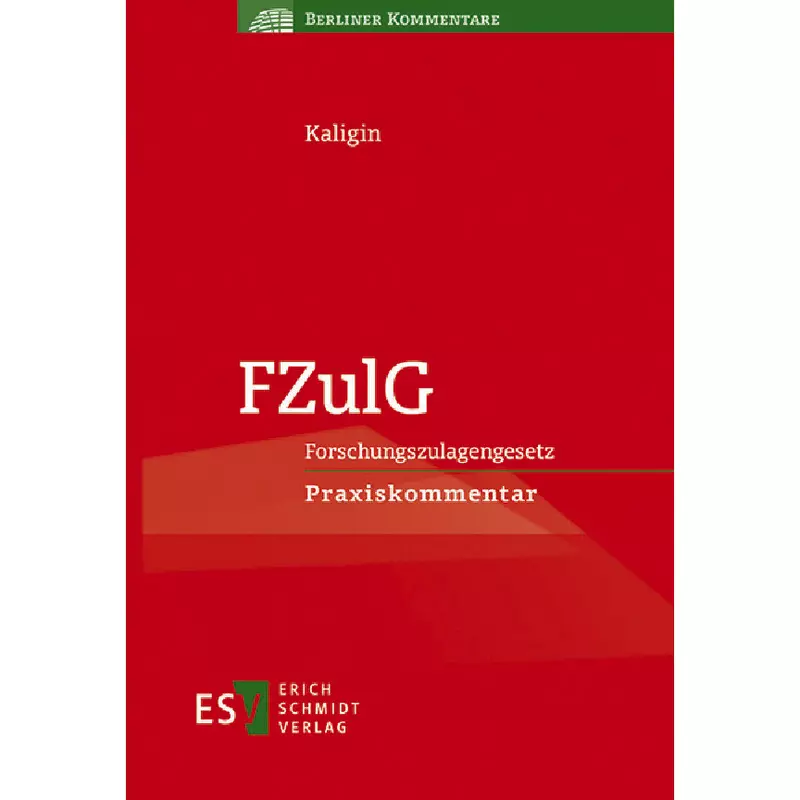 FZulG Forschungszulagengesetz