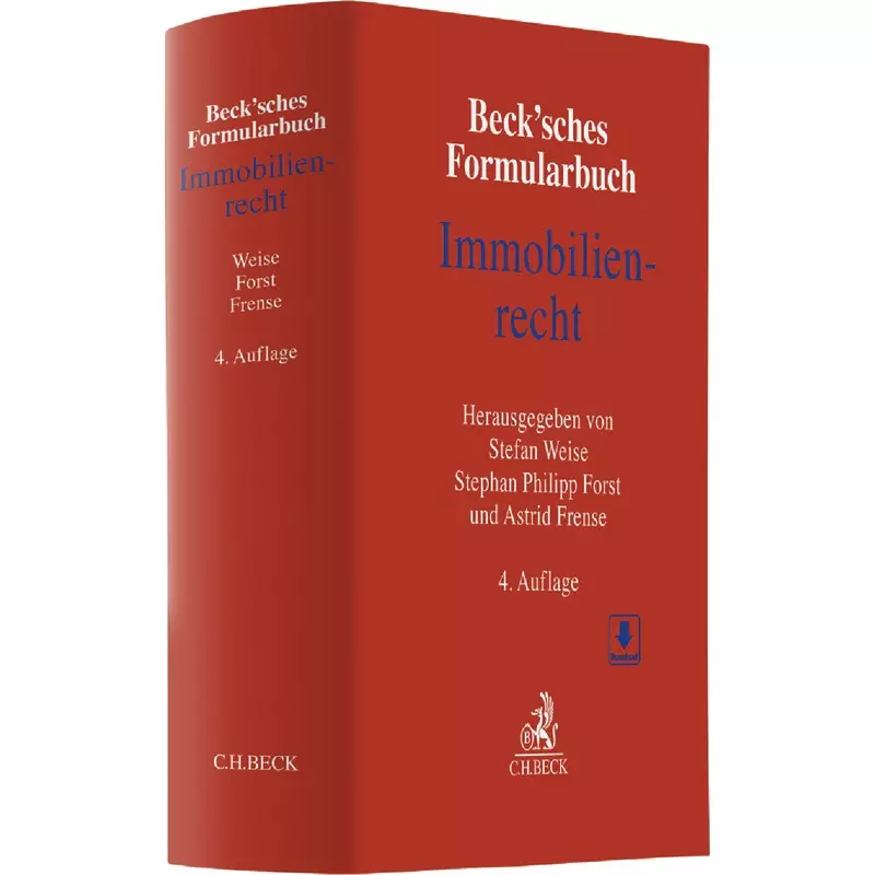 Beck'sches Formularbuch Immobilienrecht