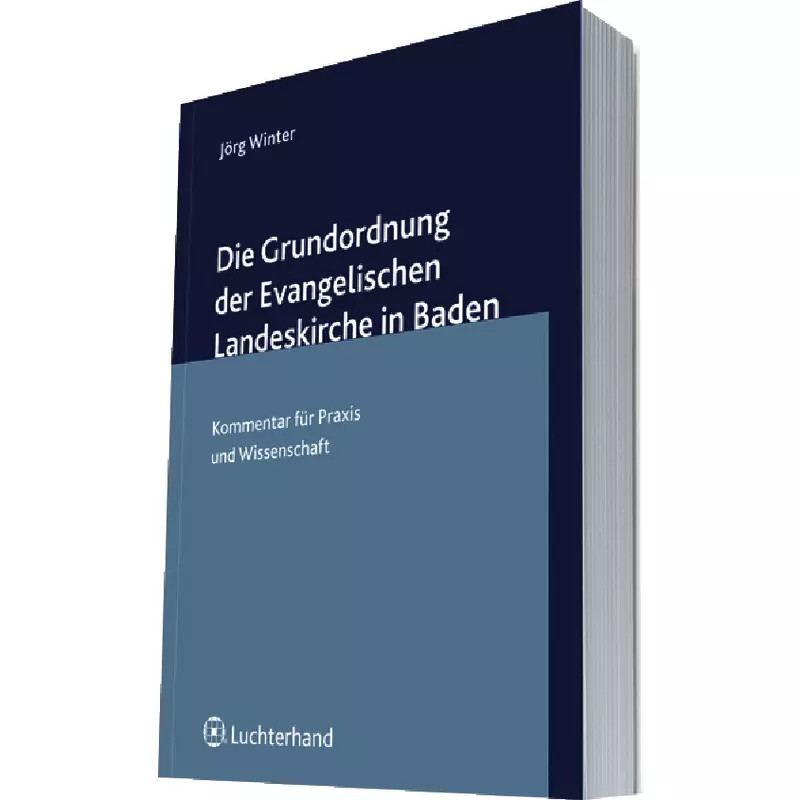 Wolters Kluwer Grundordnung der evangelischen Landeskirche Baden online