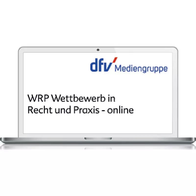 WRP Wettbewerb in Recht und Praxis  - online