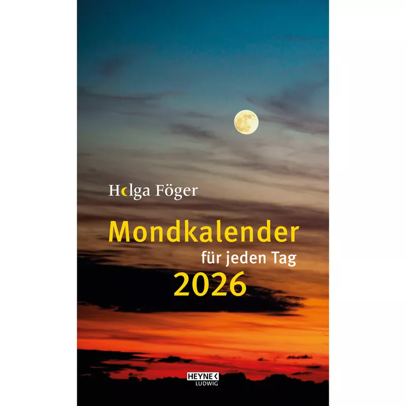 Abreißkalender Mond, 13 x 21,5 cm HEYNE 23955