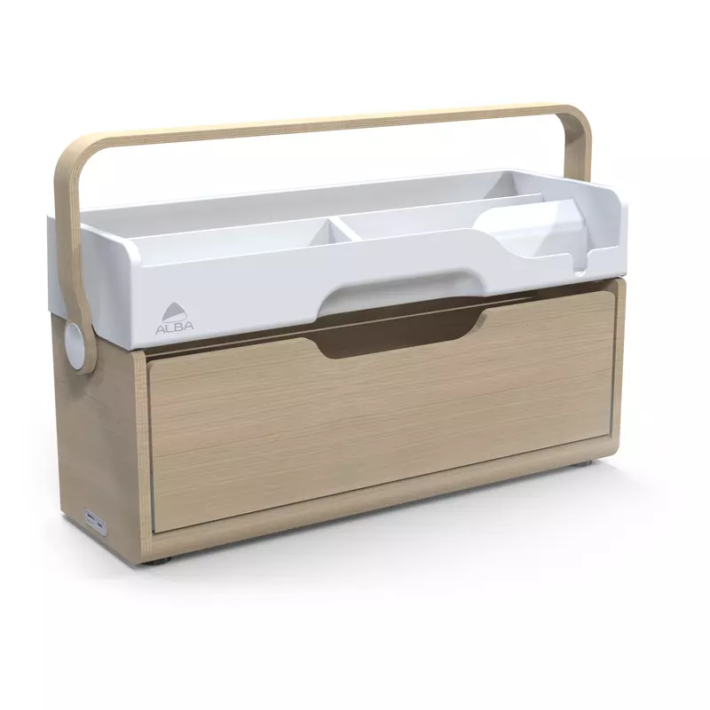 Alba Arbeitsbox holz/ws