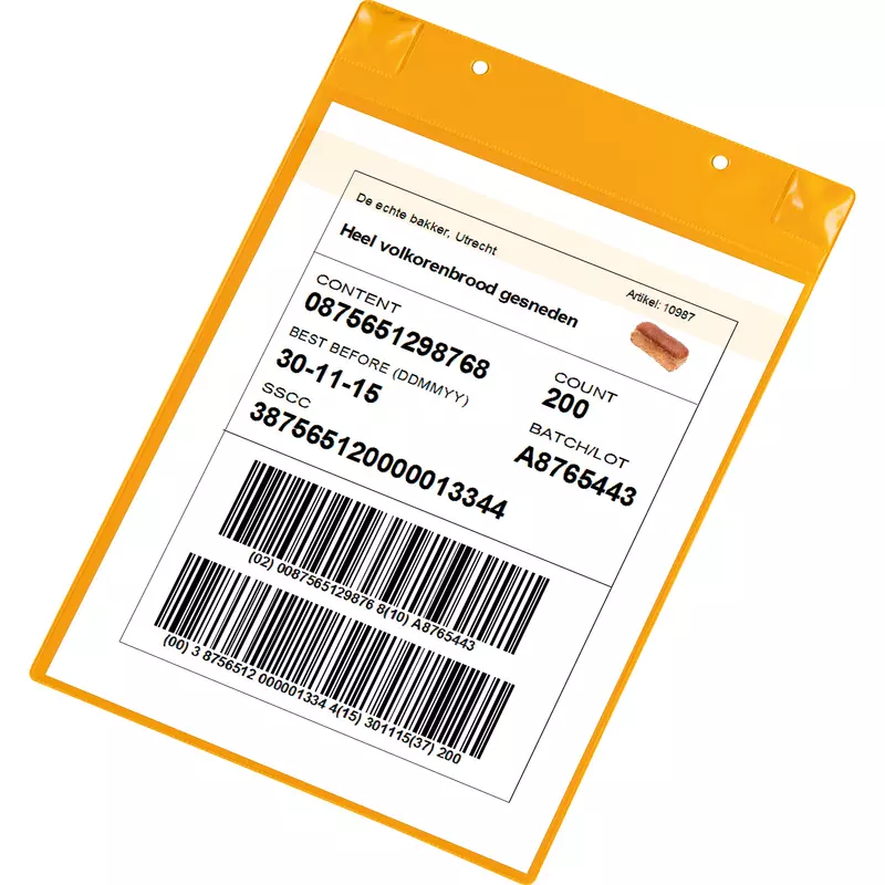 Djois Kennzeichnungs-Tasche Neodym A4 ge 5 St.